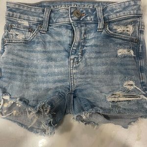 American eagle next level stretch 00 denim shorts